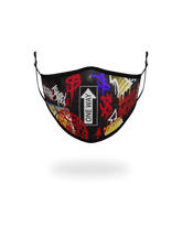 ADULT ONE WAY FORM-FITTING FACE MASK