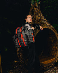A.I. AFRICAN INTELLIGENCE MIDNIGHT MAGIC BACKPACK - SANDFLOWER COLLAB