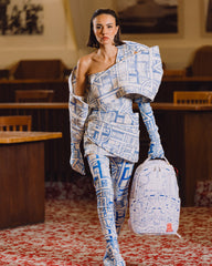FRANK LLOYD WRIGHT COLLAB ARCHITECTURAL DRAWING BACKPACK