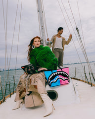 CANDY CLASH SHARK CENTRAL TOTE
