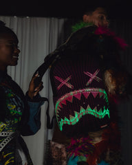 FIBER OPTICS PARTY SHARK BACKPACK