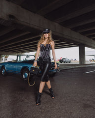 THE GOLDEN FANG SHARK HANDBAG