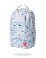FRANK LLOYD WRIGHT COLLAB ARCHITECTURAL DRAWING BACKPACK