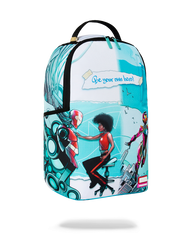 MARVEL IRON HEART OFFICIAL COLLAB - BE YOUR OWN HERO BACKPACK