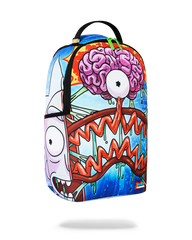RICK AND MORTY SPLIT RICK HEAD GUTS BACKPACK