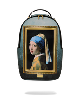 MAURITSHUIS MUSEUM 3D FRAME GIRL WITH A PEARL EARRING COLLAB BACKPACK