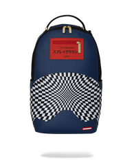 ICHIMATSU-MOYŌ WARP CHECK SHARK BACKPACK
