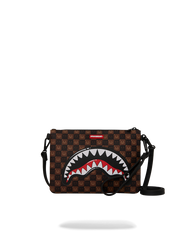 SHARKS IN PARIS GRIN & GRIND CROSSOVER CLUTCH