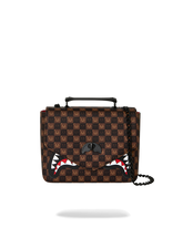 SHARKS IN PARIS GRIN & GRIND HANDBAG