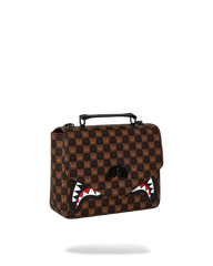 SHARKS IN PARIS GRIN & GRIND HANDBAG