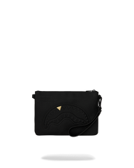 THE GOLDEN FANG SHARK CROSSOVER CLUTCH