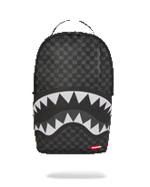 REVERSE MODE - PURPLE VELOUR TO BLACK CHECK BACKPACK