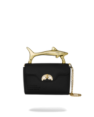 THE GOLDEN FANG SHARK HANDBAG