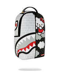 HELLO KITTY OFFICIAL COLLAB - BRICK WALL SPLIT BACKPACK