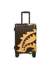 DESIGNER DRIP EFFECT CARRY-ON LUGGAGE