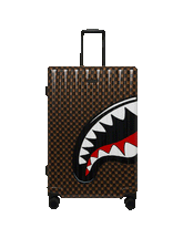 SHARKS IN PARIS GRIN & GRIND FULL-SIZE LUGGAGE