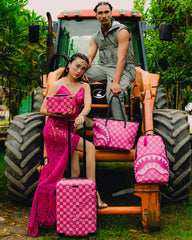 A.I. AFRICAN INTELLIGENCE THE SUNSET RESET TOTE - SANDFLOWER COLLAB