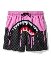 OCEAN DRIP CHECK SWIM SHORT