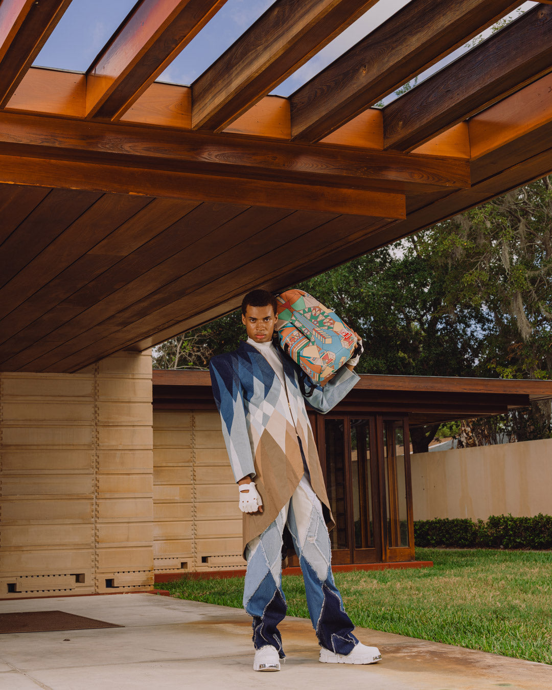 FRANK LLOYD WRIGHT COLLAB MARCH BALLOONS BACKPACK