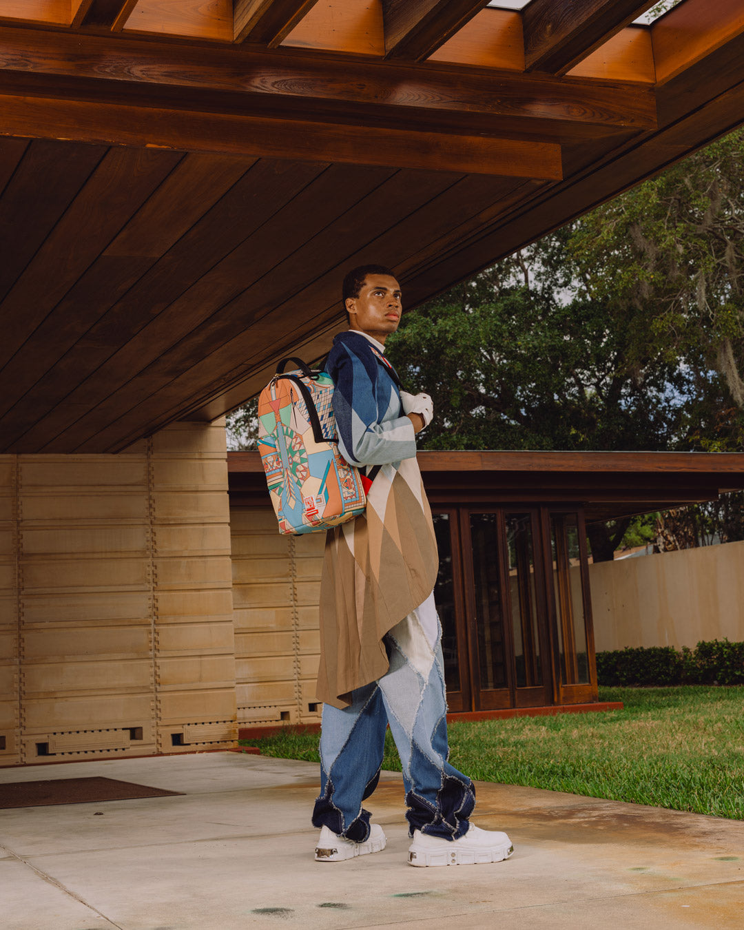 FRANK LLOYD WRIGHT COLLAB MARCH BALLOONS BACKPACK