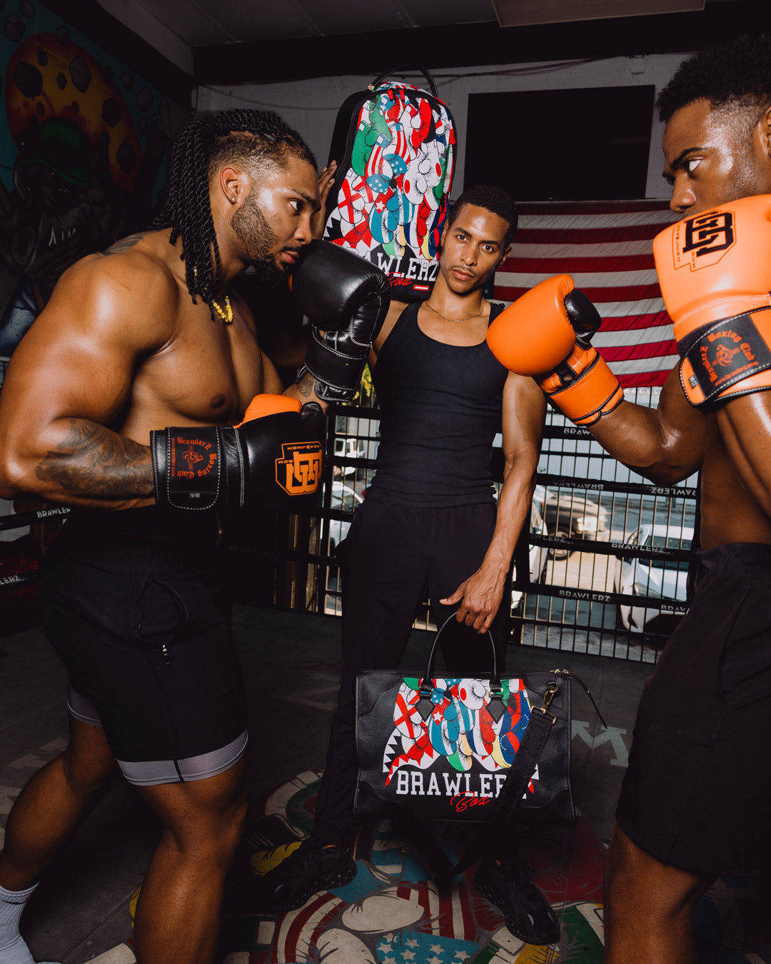 BRAWLERZ BOXING CLUB MIAMI COLLAB DUFFLE