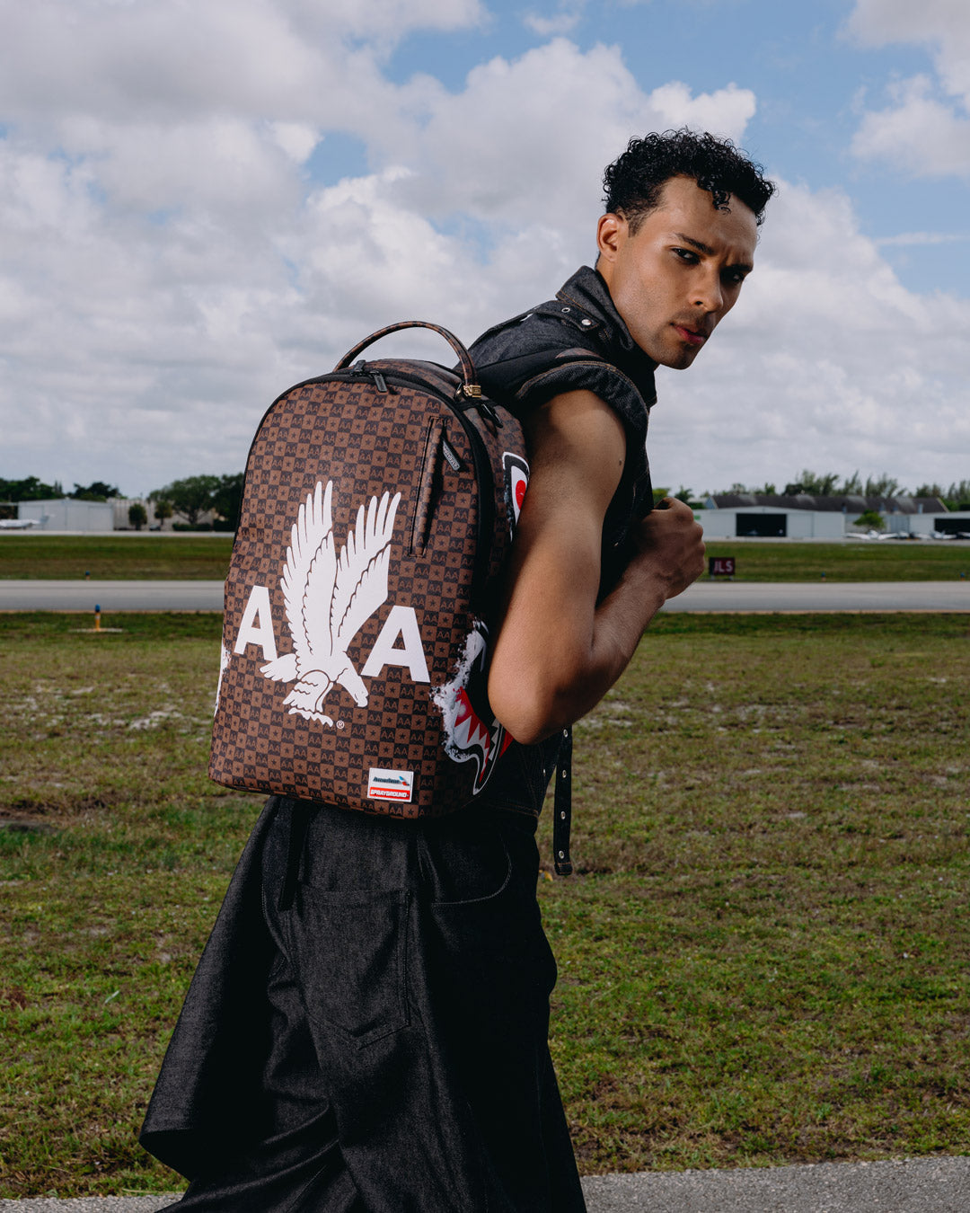 AMERICAN AIRLINES 100 YRS -AA TAKES FLIGHT BACKPACK