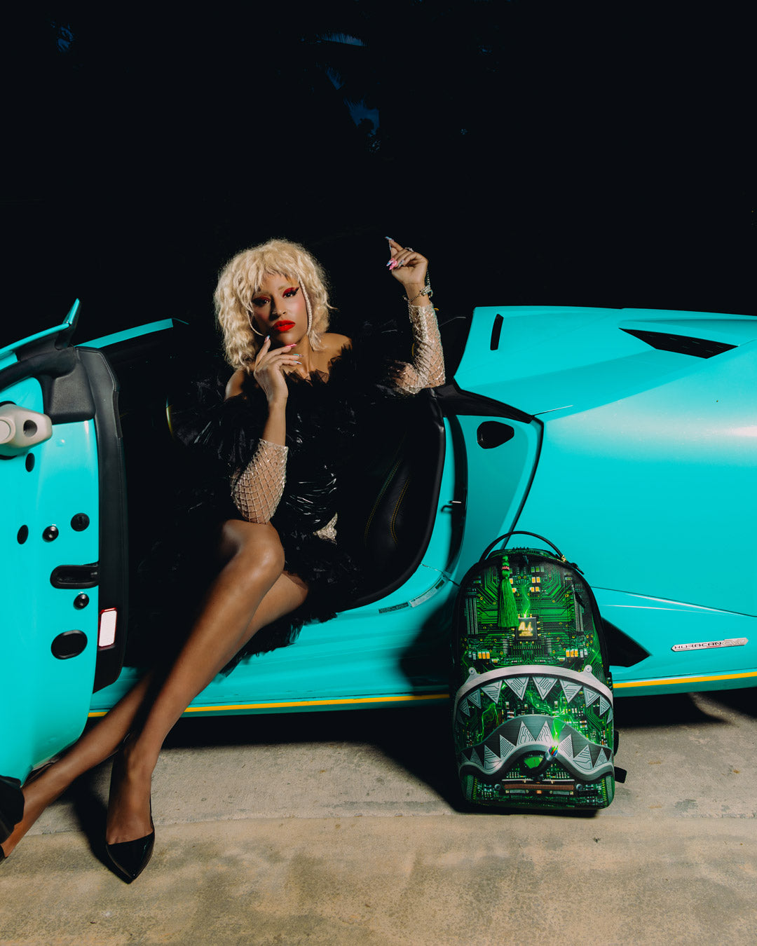 A.I. AFRICAN INTELLIGENCE REWIRED & INSPIRED BACKPACK - SANDFLOWER COLLAB