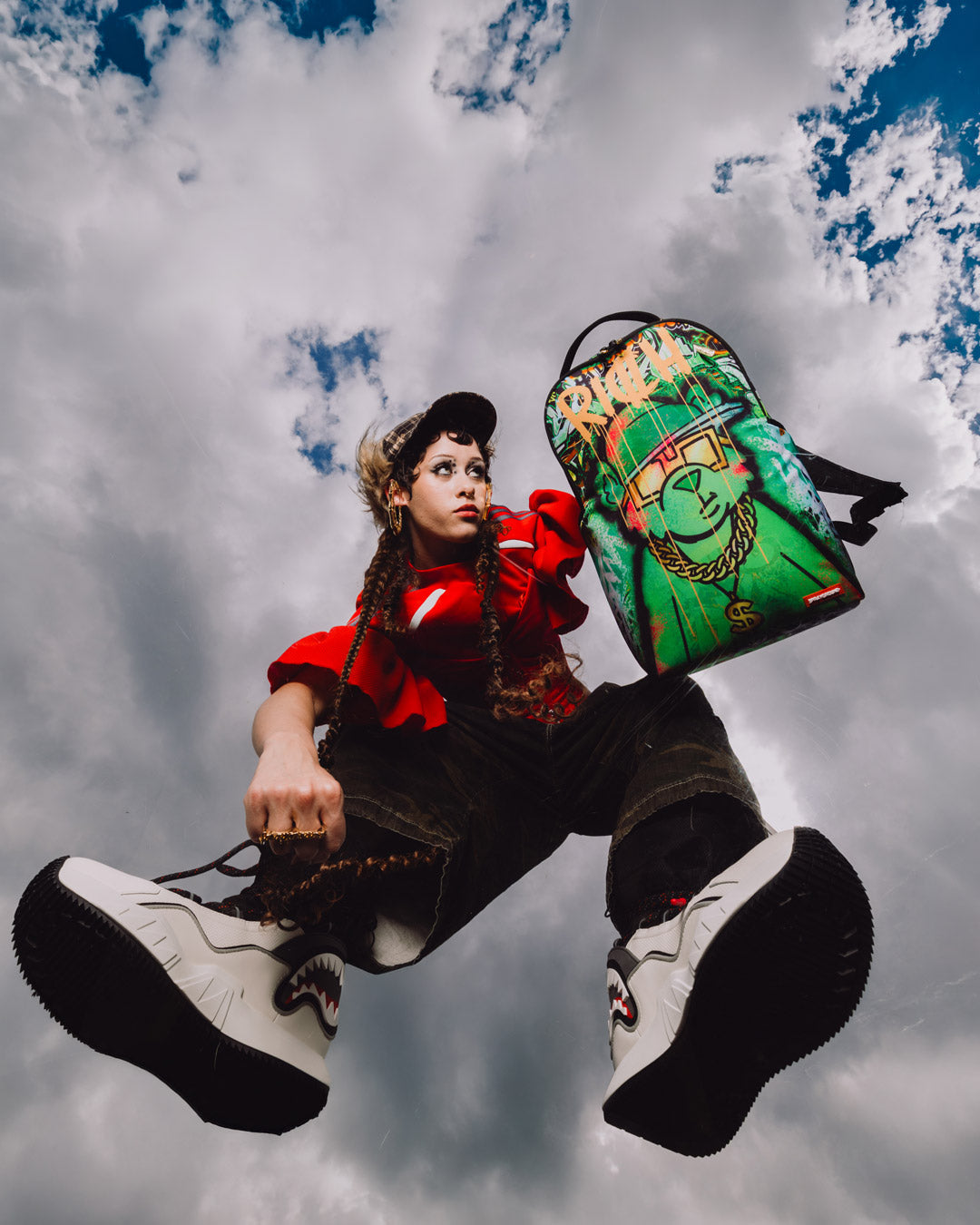 MONEYBEAR TUNNEL MURAL BACKPACK