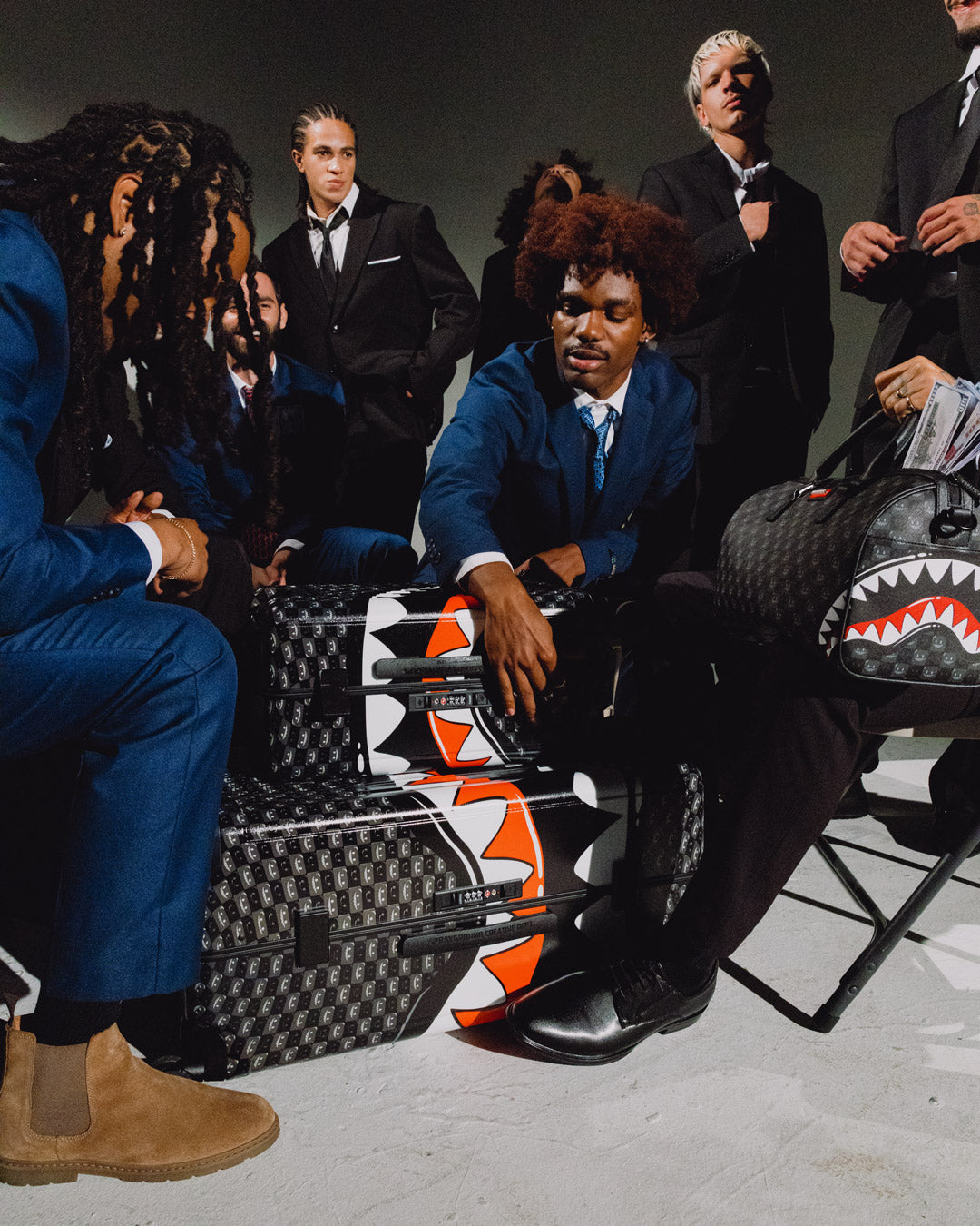 SHINOBI SHARKS IN PARIS DUFFLE