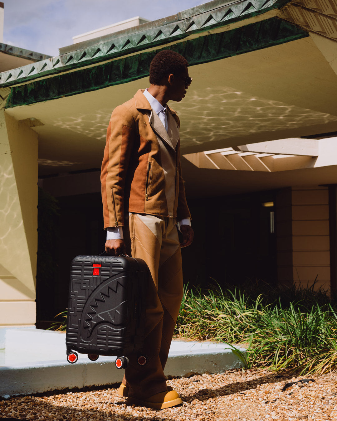 FRANK LLOYD WRIGHT COLLAB HARD SHELL LUGGAGE