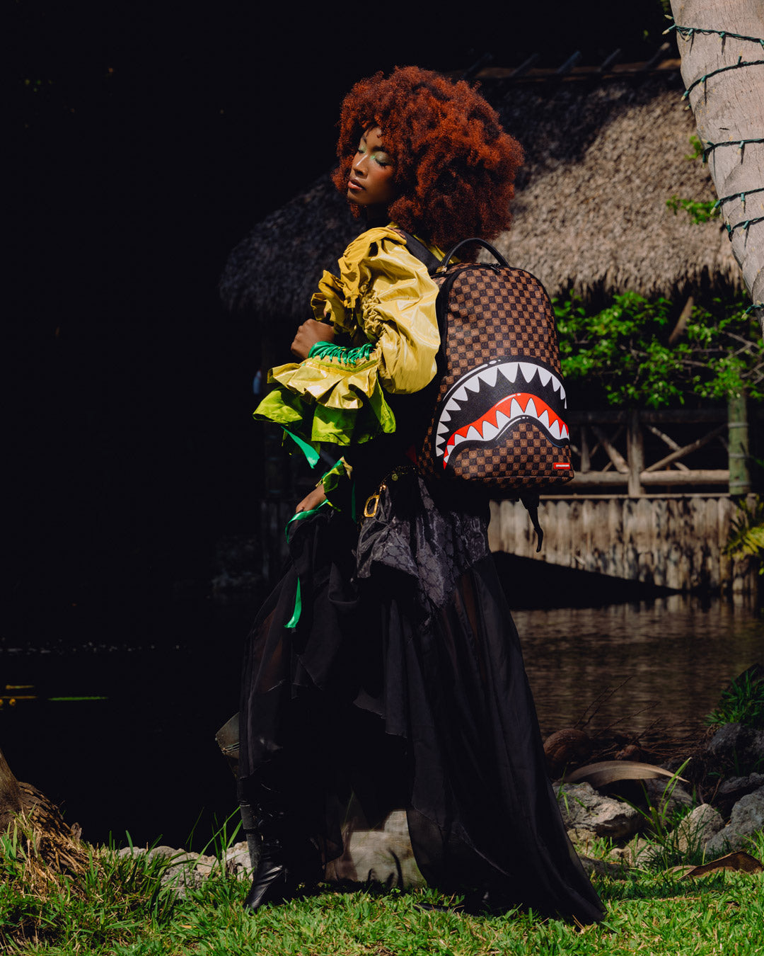 SHARKS IN PARIS GRIN & GRIND BACKPACK