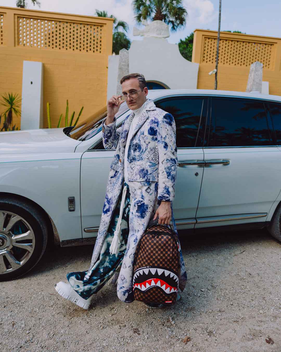 SHARKS IN PARIS GRIN & GRIND BACKPACK