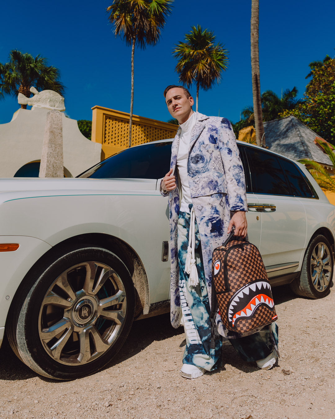 SHARKS IN PARIS GRIN & GRIND BACKPACK