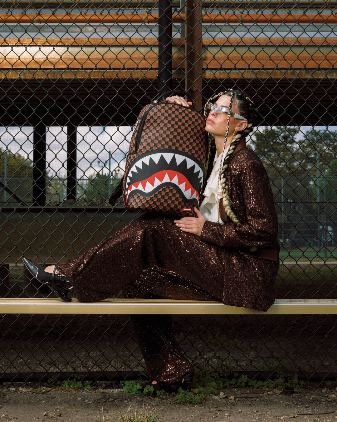 CROWN JEWEL SHARKS IN PARIS BACKPACK