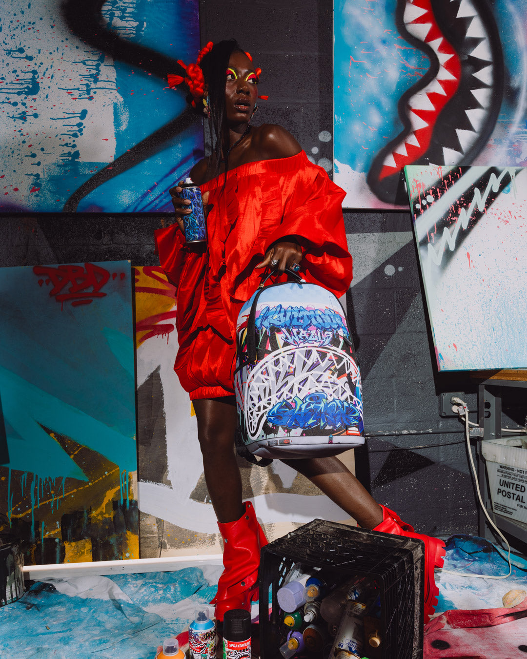 WYNWOOD WALLS COLLAB MURAL MUSEUM BACKPACK