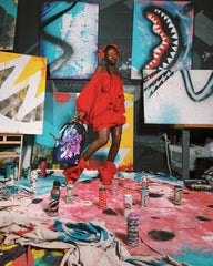 WYNWOOD WALLS COLLAB SOPHIE MESS FERNWEH BACKPACK