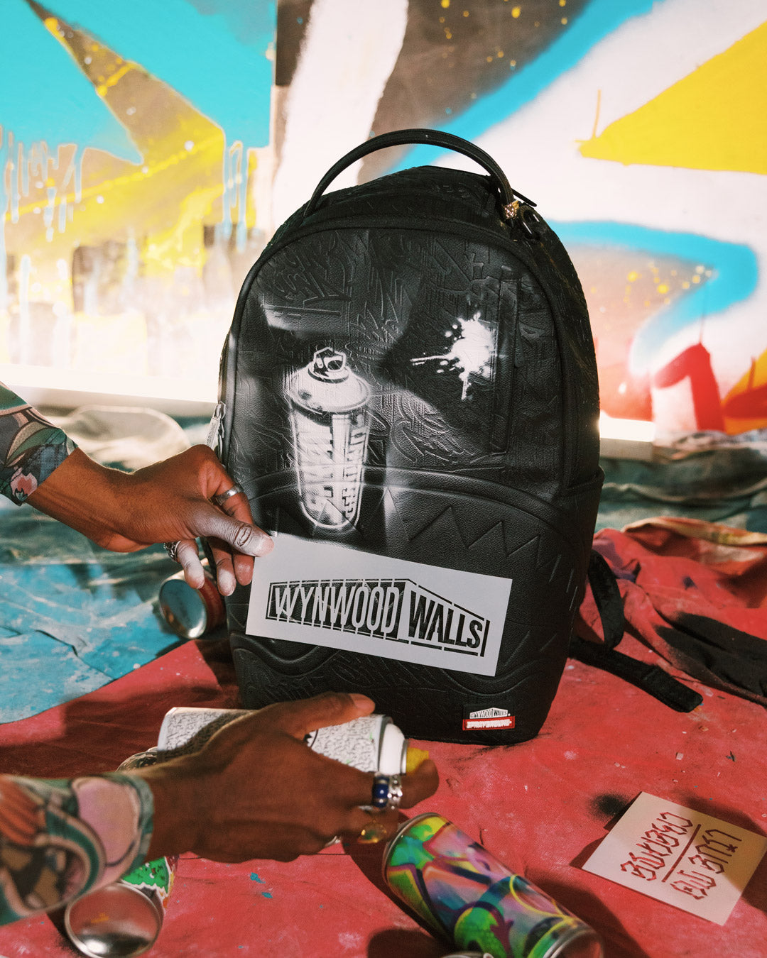 WYNWOOD WALLS COLLAB STENCIL COLLECTION BACKPACK