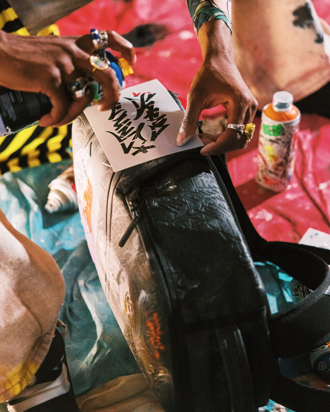 WYNWOOD WALLS COLLAB STENCIL COLLECTION BACKPACK