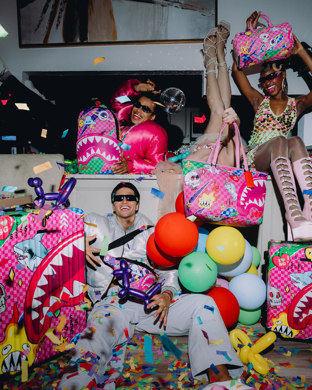 KAWAII CHAOS FULL-SIZE LUGGAGE