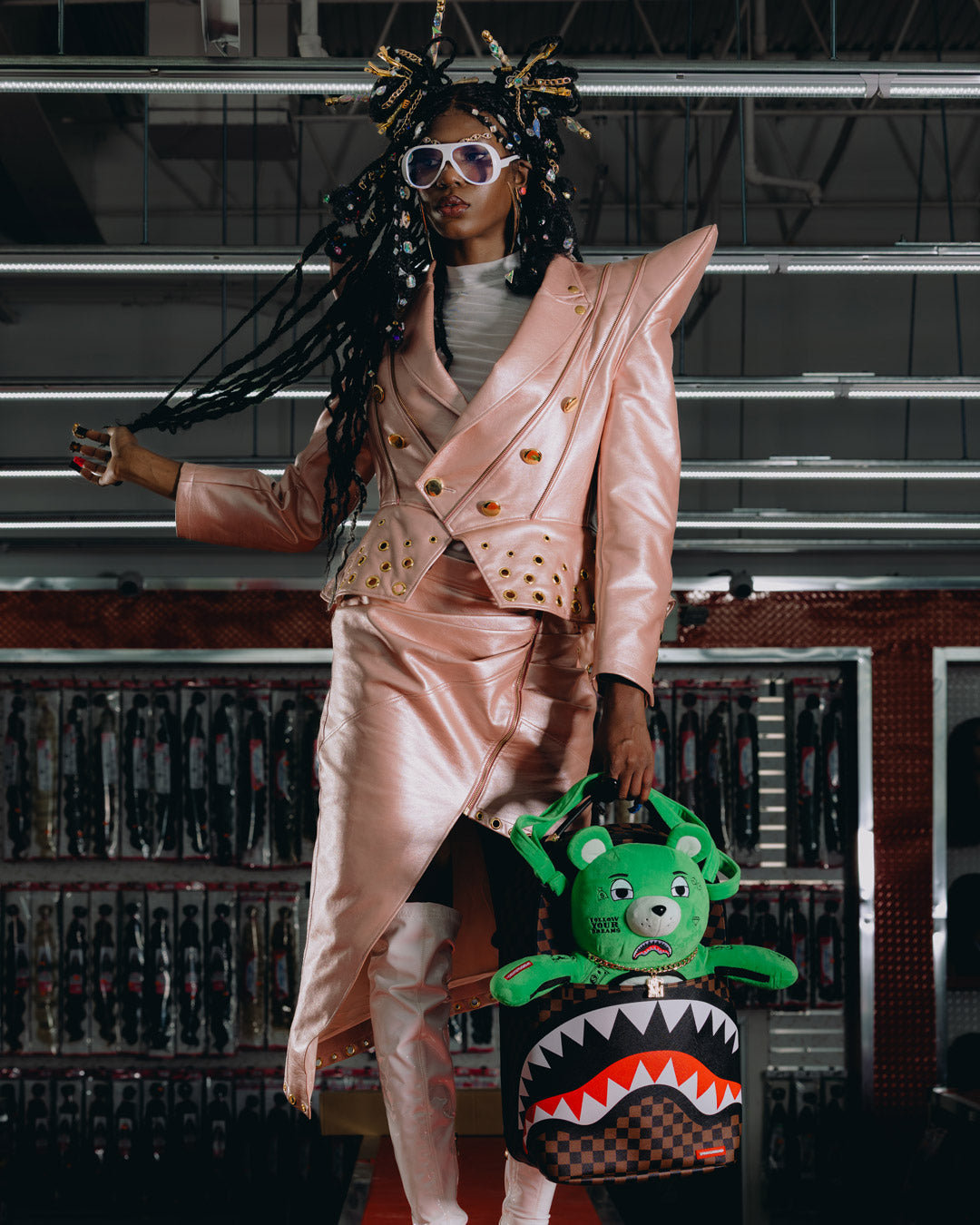 YOUNG MONEY SHARKS IN PARIS BACKPACK