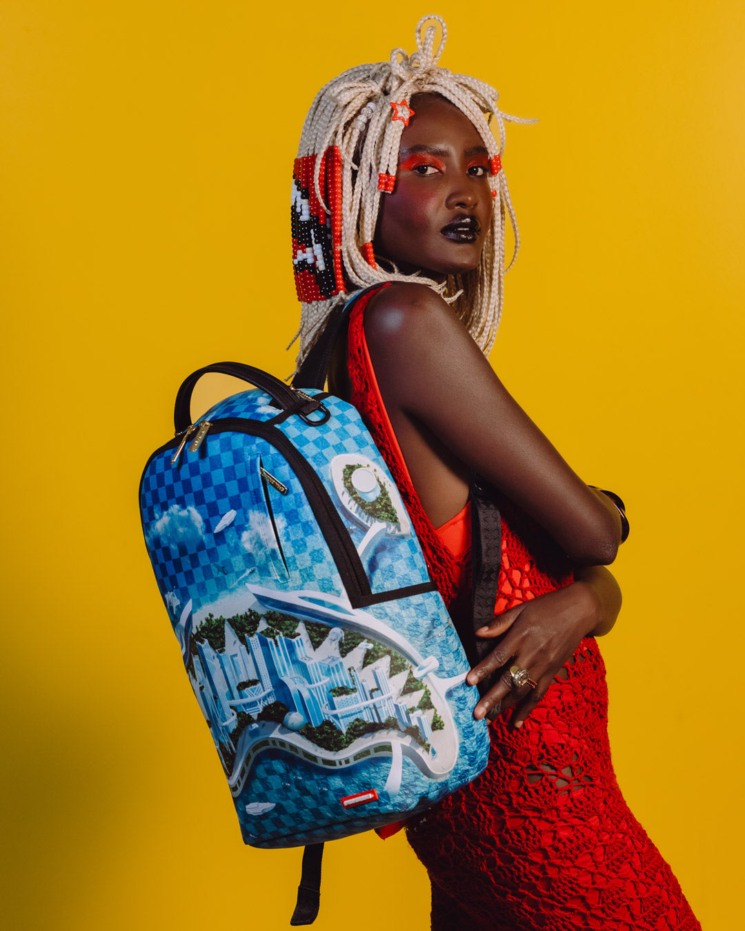 SHARK ISLAND SKYPORT FUTURE CITY BACKPACK