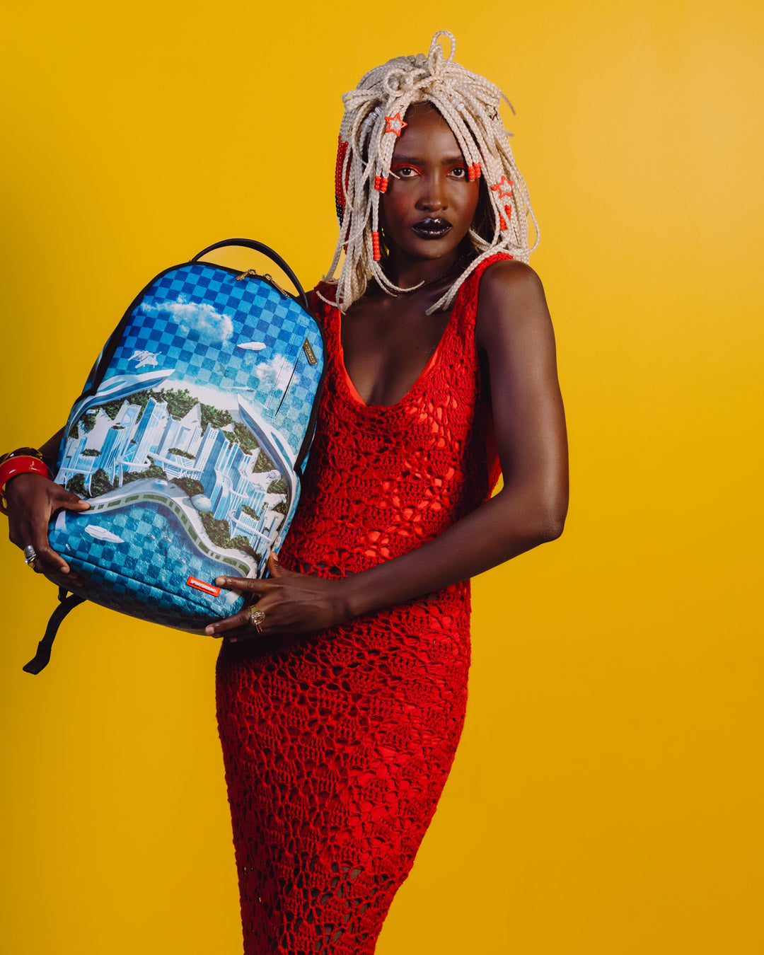SHARK ISLAND SKYPORT FUTURE CITY BACKPACK