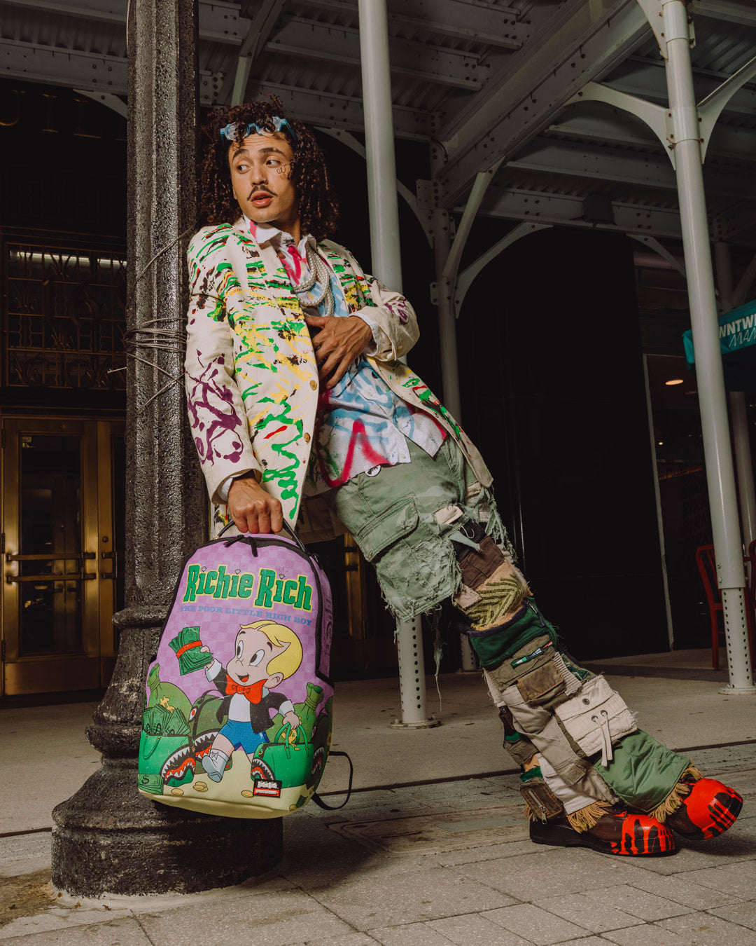 RICHIE RICH SPRAYGROUND COLLECTION BACKPACK