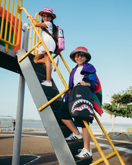 MINI DLX BACKPACK - SHARKS CENTRAL BUBBLE SHARK