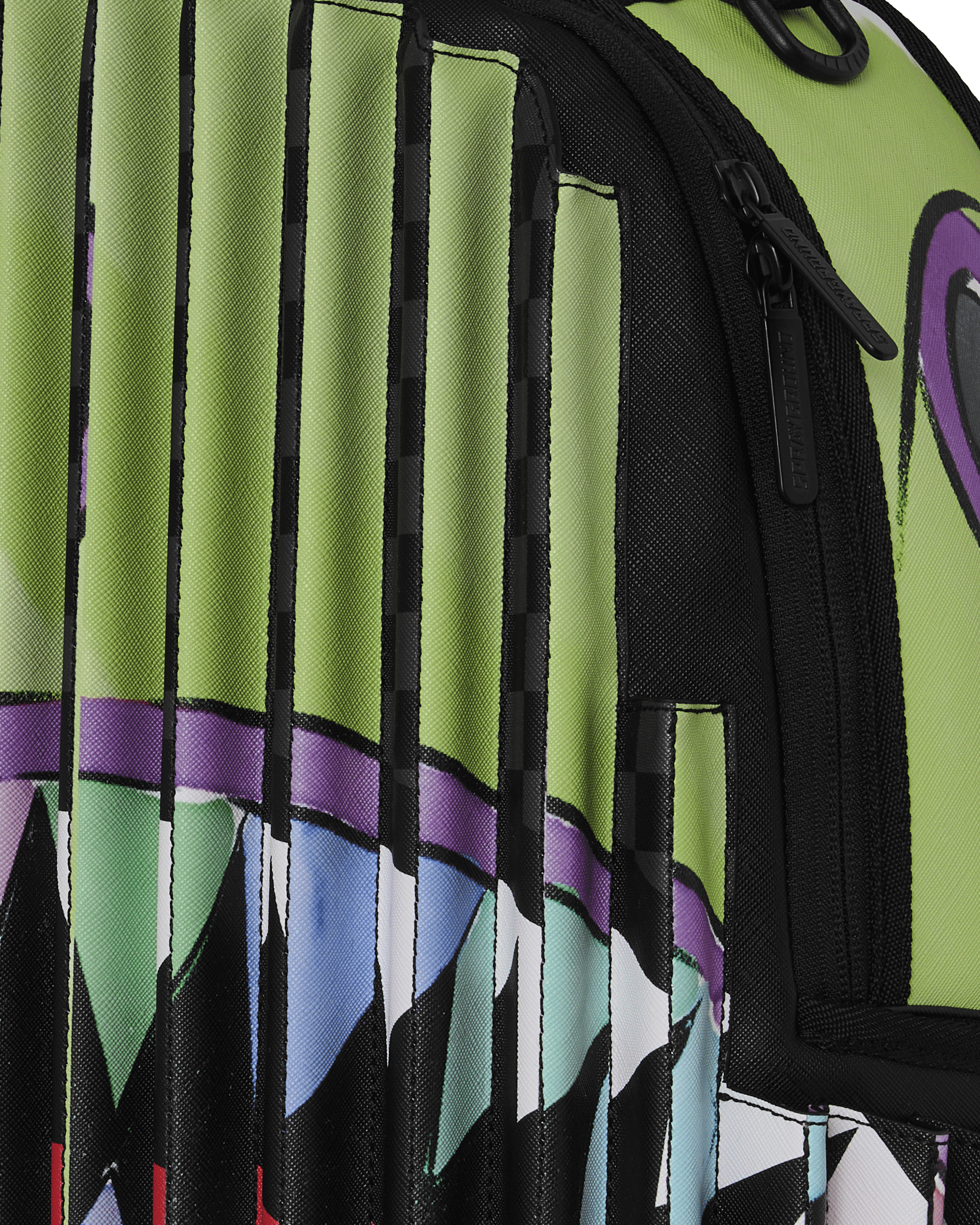 OPTICAL ILLUSION 2 WAY DESIGN BACKPACK