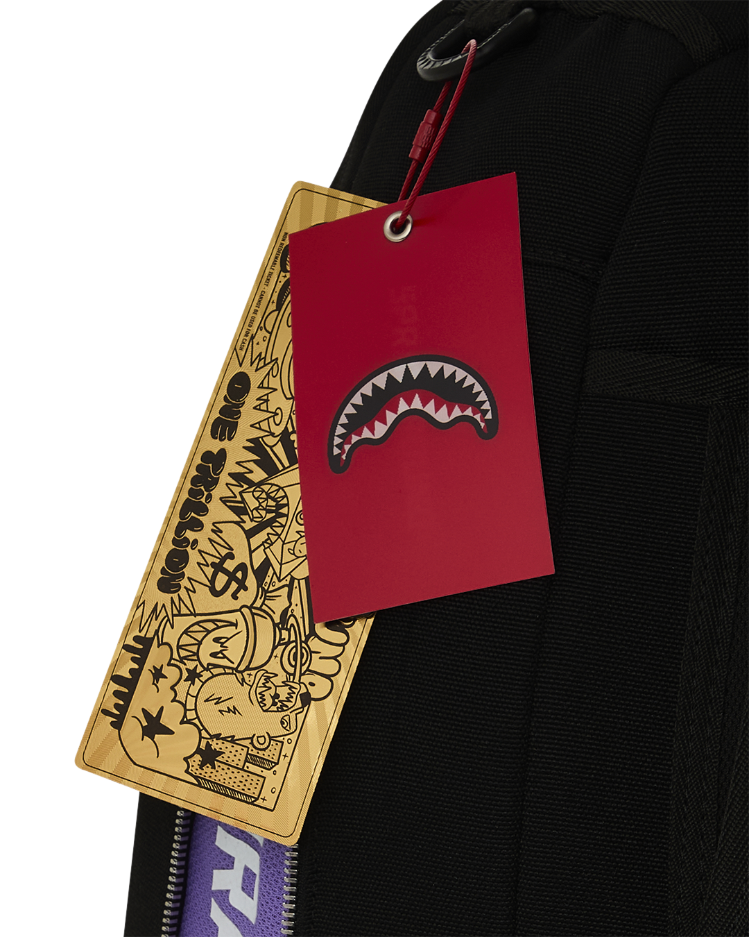 UNZIP TO REVEAL THE REAL BACKPACK