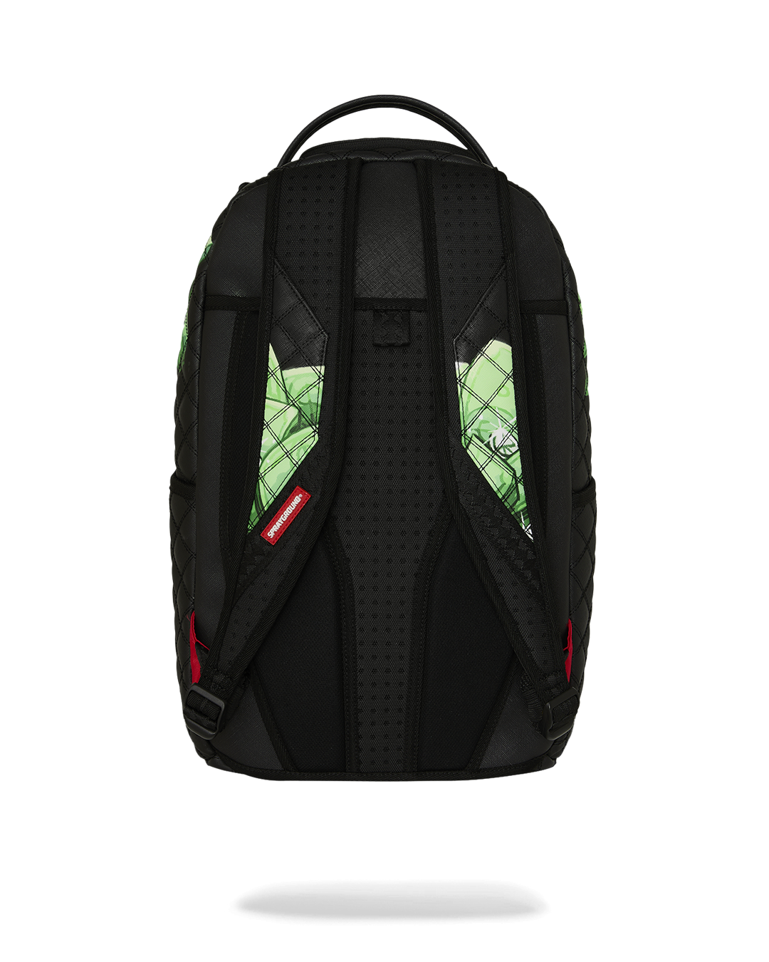 HAND-PAINTED QUILT SHARK BACKPACK