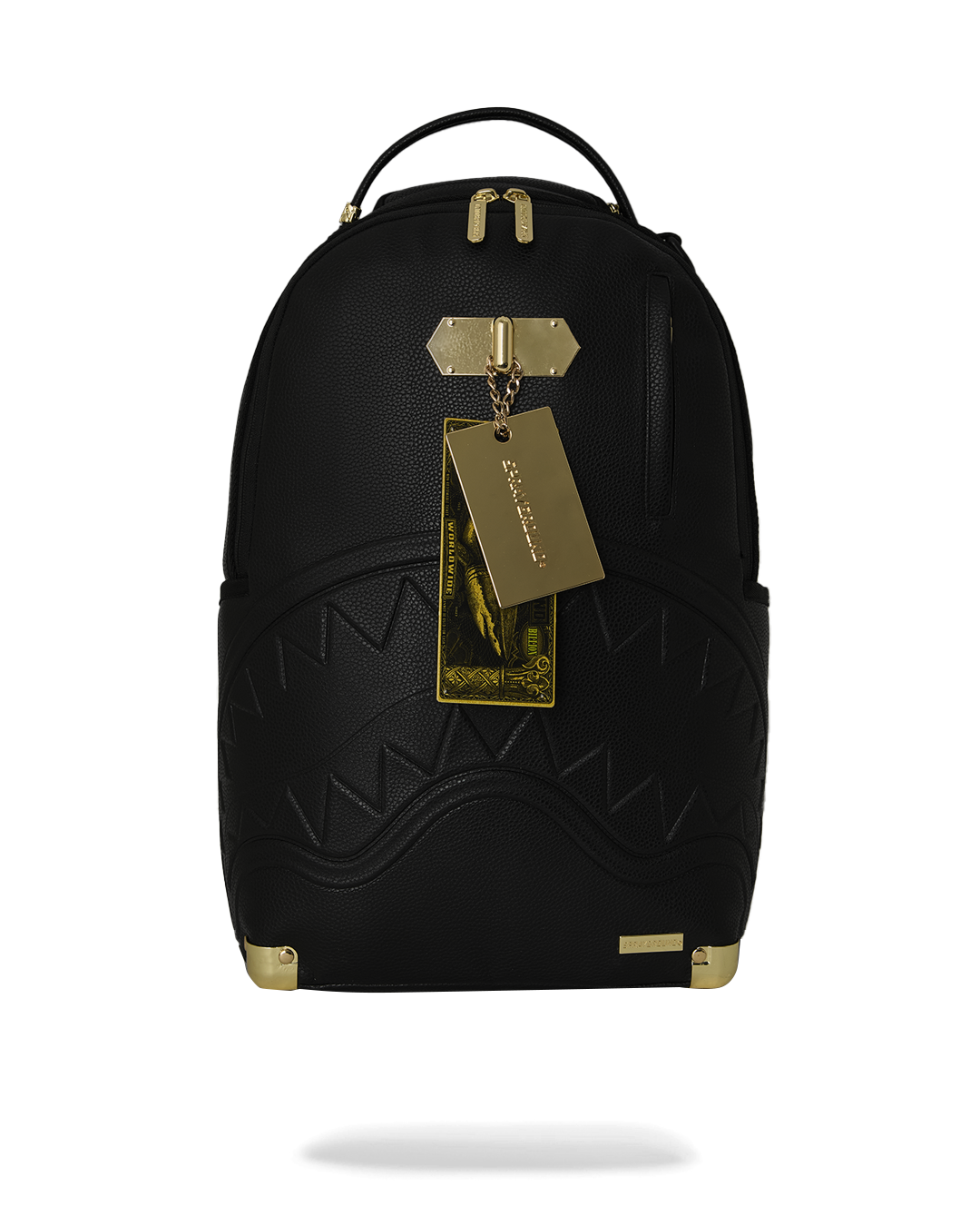 GOLDEN RESERVE METAL MONEY LOCKED HANDTAG BACKPACK