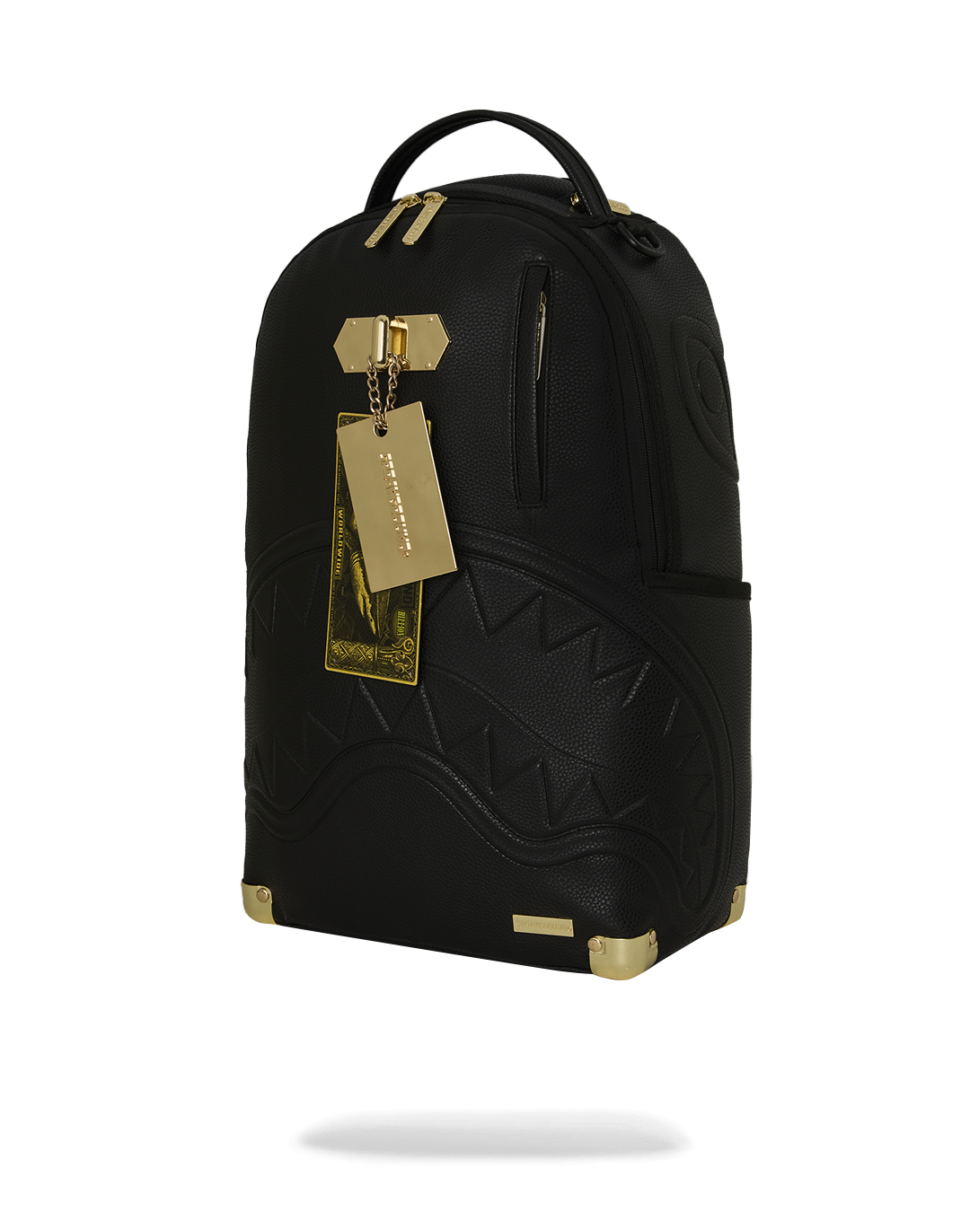 GOLDEN RESERVE METAL MONEY LOCKED HANDTAG BACKPACK