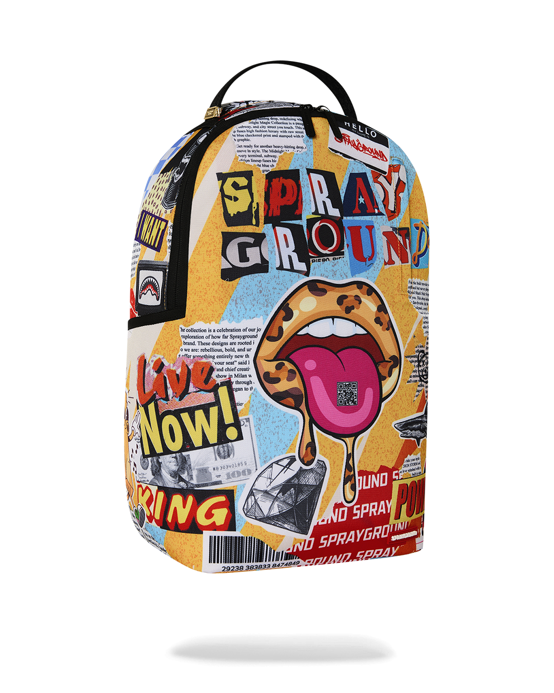 COLLAGE OF FUN BACKPACK